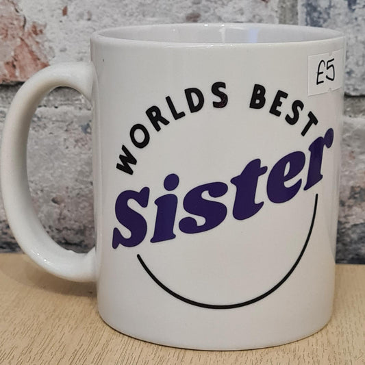 "Worlds Best Sister" Mug